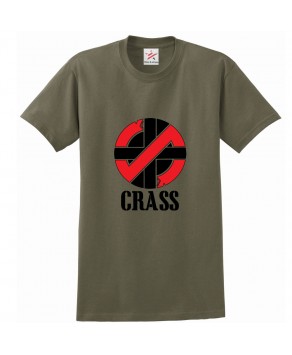 Crass Unisex Classic Kids and Adults T-Shirt For Music Fans